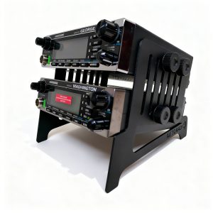 Stojak biurkowy do montażu dwóch szt CB radia - zestaw 4 śrub